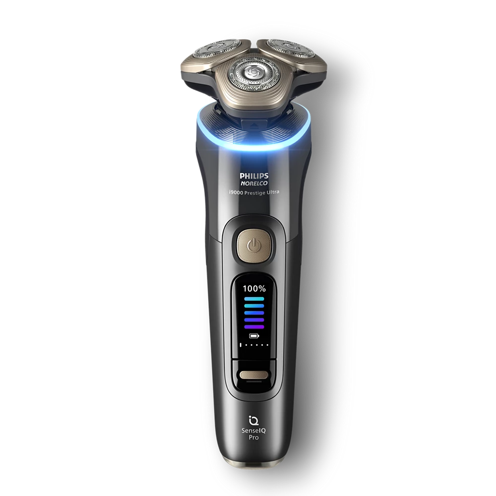 Norelco i9000 Prestige Ultra Wet&amp;Dry Electric Shaver with SenseIQ Pro (XP9402/86)