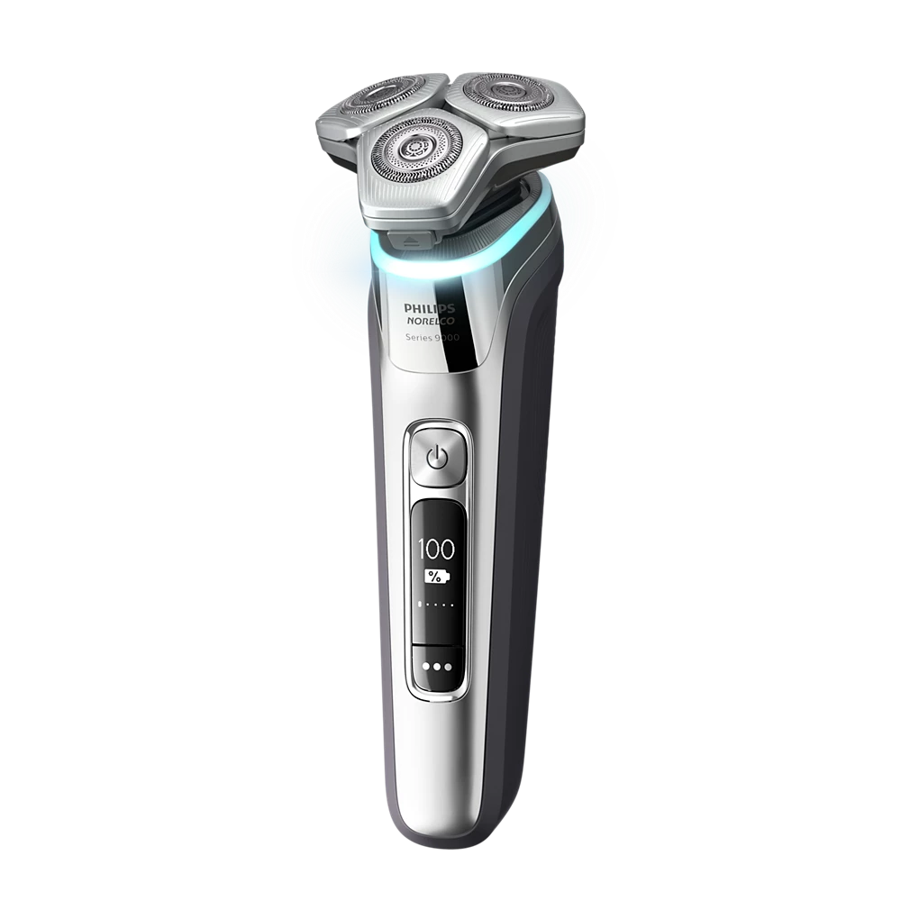 Norelco Shaver Series 9000 Wet &amp; Dry Electric shaver with SenseIQ (S9985/84)