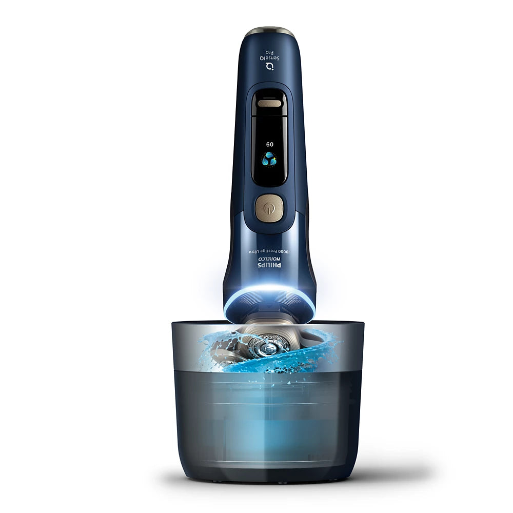 Norelco i9000 Prestige Ultra Wet&amp;Dry Electric Shaver with SenseIQ Pro (XP9401/92)