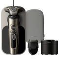 Norelco Shaver S9000 Prestige Wet &amp; Dry Electric shaver with SenseIQ (SP9883/83)