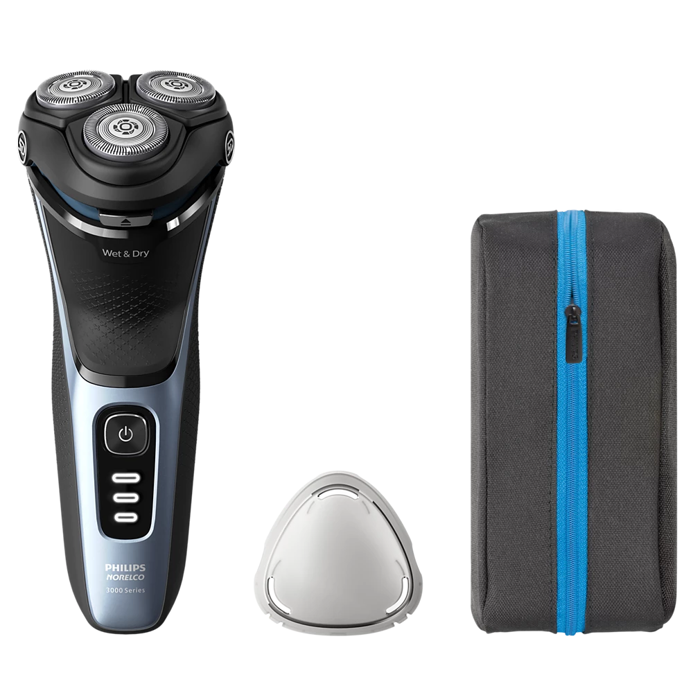 Norelco Shaver 3600 Wet &amp; Dry Electric Shaver (S3243/91)