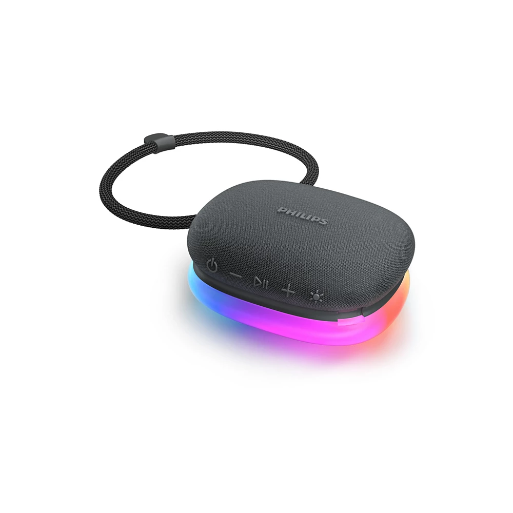 Bluetooth speaker with lights (TAS2307BK/37)