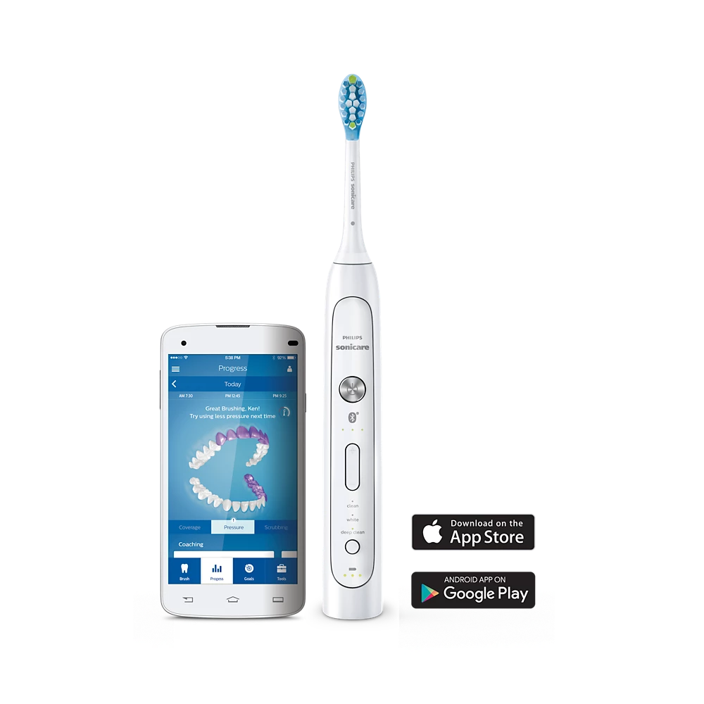 Sonicare FlexCare Platinum Connected Sonic electric toothbrush with app (HX9192/01)