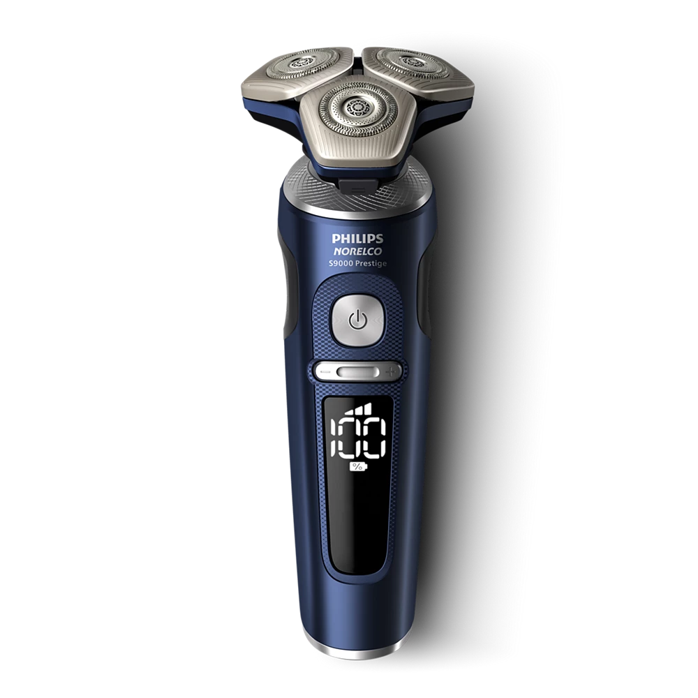 Norelco Limited Edition S9000 Prestige Wet &amp; Dry Electric shaver with SenseIQ (SP9886/89)