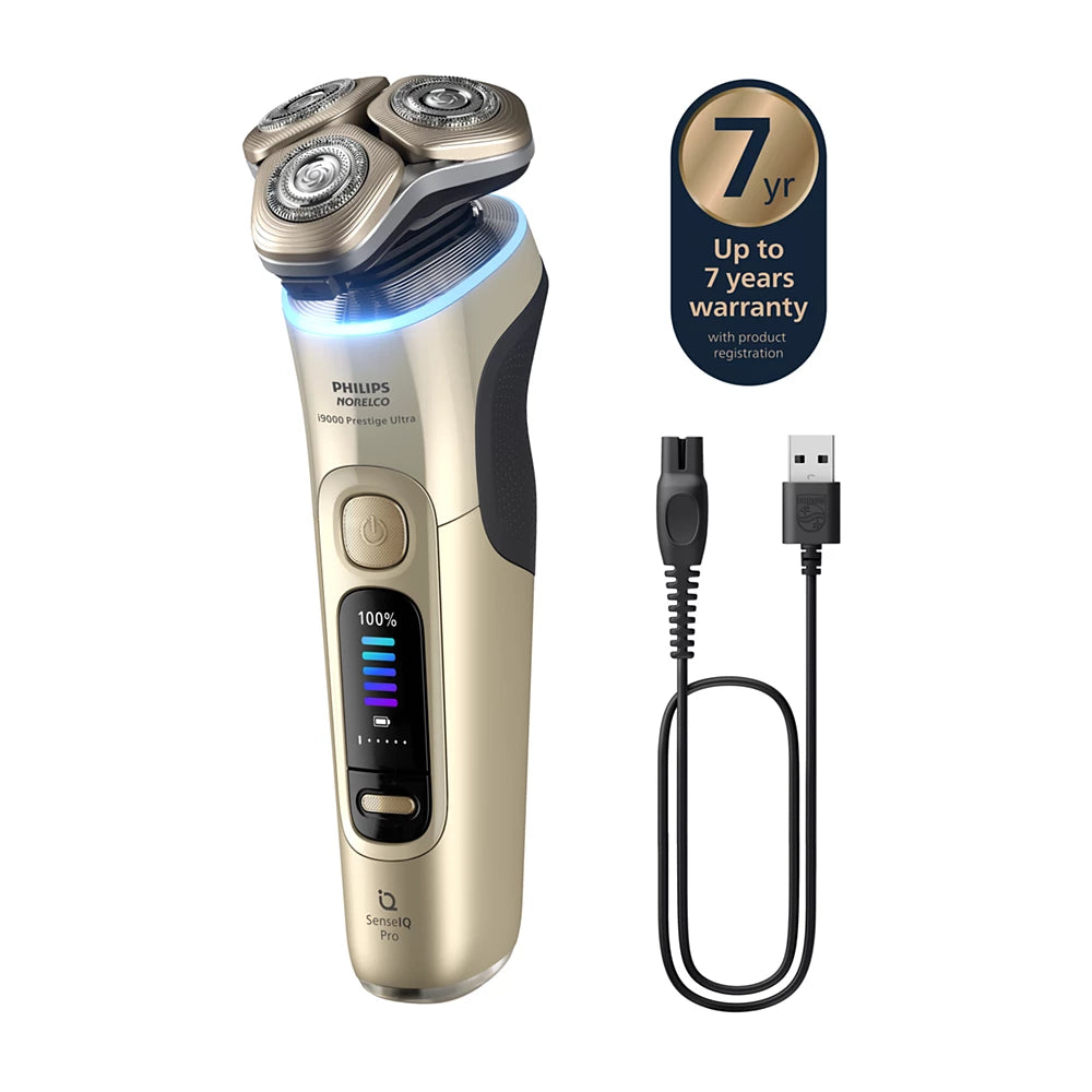 Norelco i9000 Prestige Ultra Wet&amp;Dry Electric Shaver with SenseIQ Pro (XP9403/88)