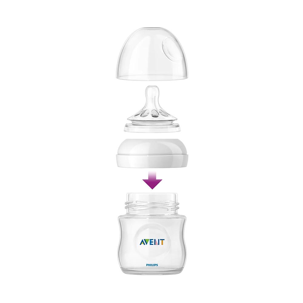 Avent Natural glass baby bottle (SCF671/27)