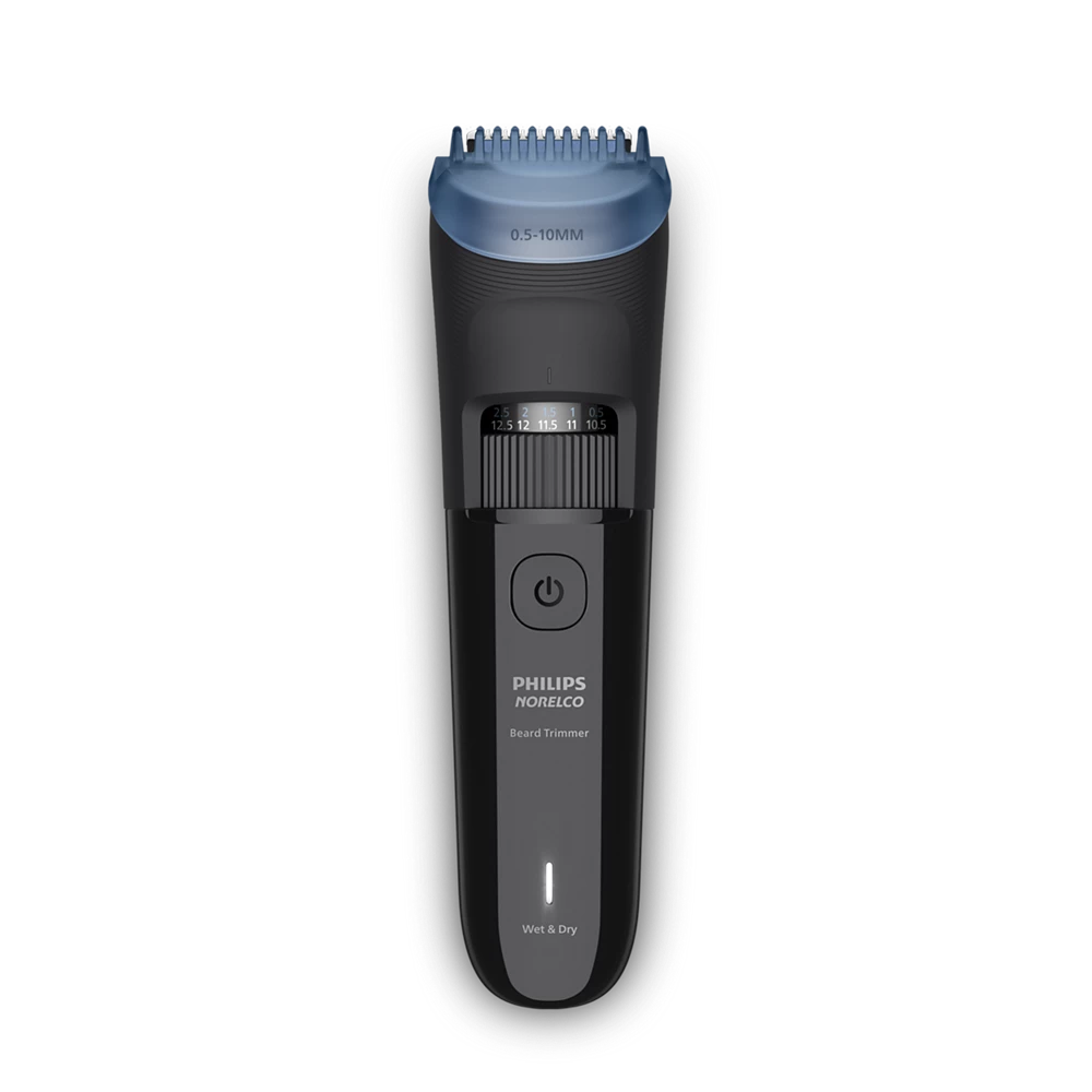 Norelco Beard Trimmer 3000 Series Beard grooming with rounded tip blades (BT3620/40)
