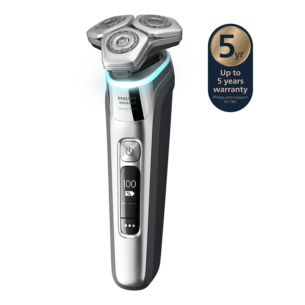 Norelco Shaver Series 9000 Wet &amp; Dry Electric shaver with SenseIQ (S9985/84)