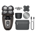 Norelco Head Shaver Pro 9000 Series Premium shaver with deluxe accessories (HS9980/40)