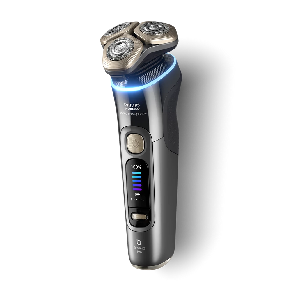 Norelco i9000 Prestige Ultra Wet&amp;Dry Electric Shaver with SenseIQ Pro (XP9402/86)