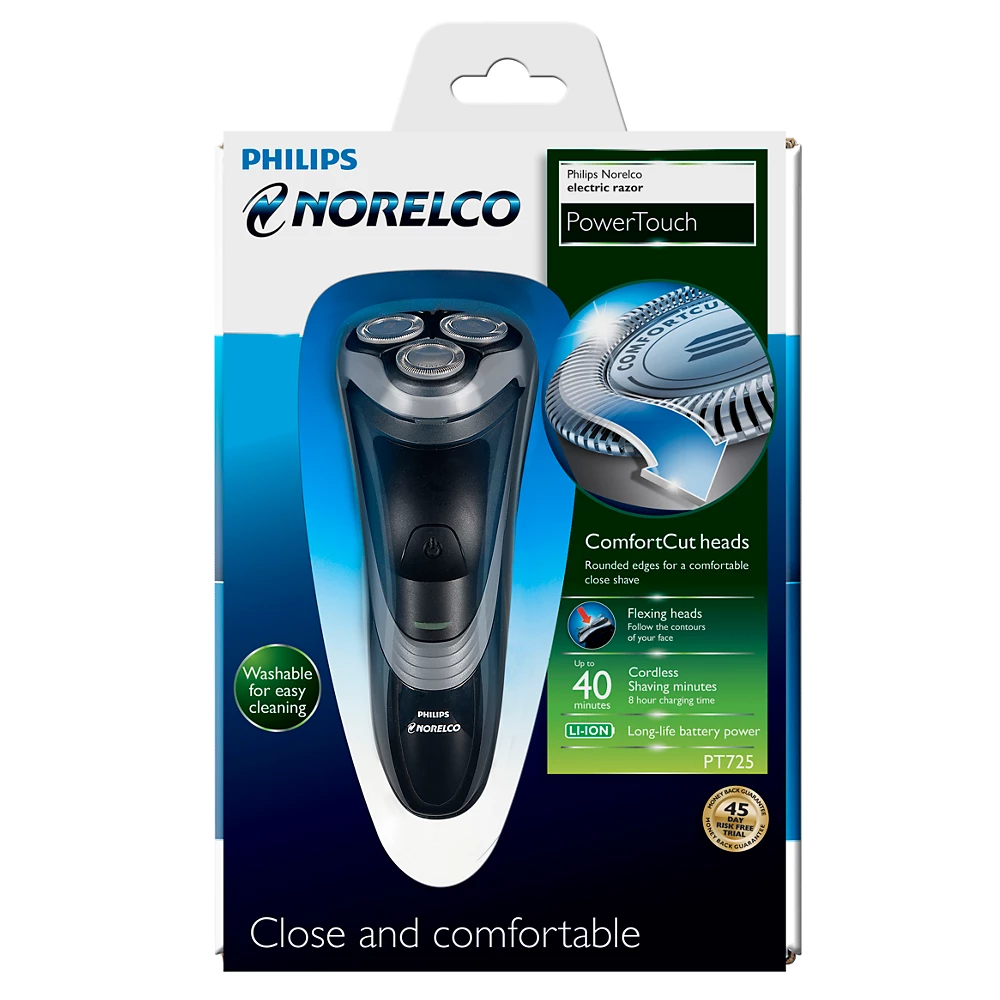 Norelco dry electric razor (PT725/41)