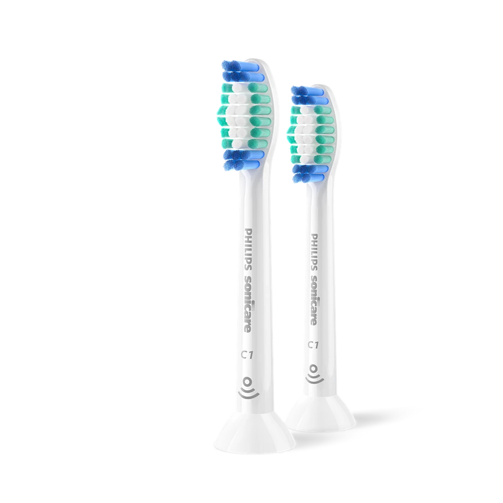 Sonicare SimplyClean 2-pack brush heads white (HX6012/77)