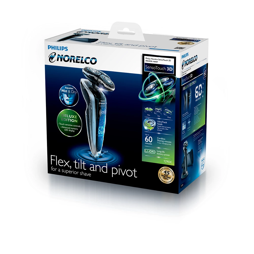 Norelco Shaver 8800 Wet &amp; dry electric shaver Series 8000 (1290X/40)