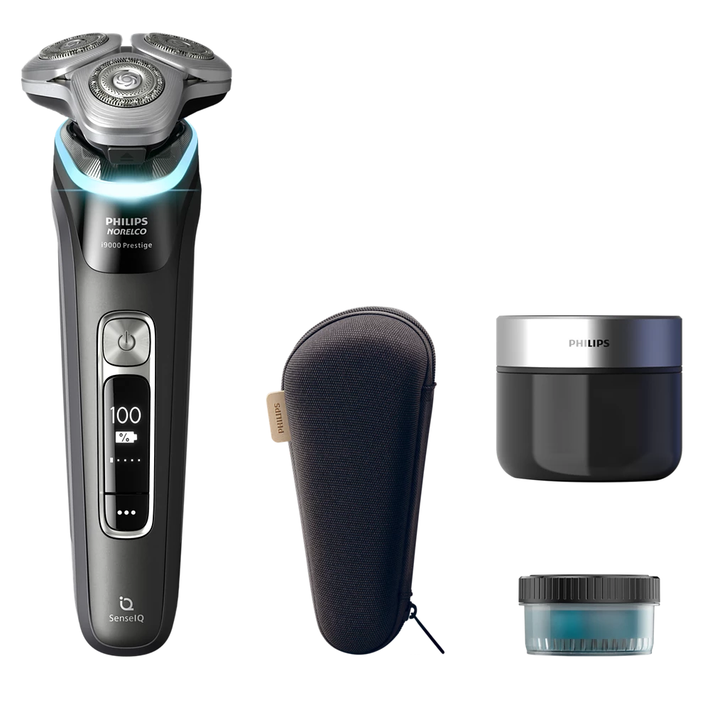 Norelco i9000 Prestige Wet&amp;Dry Electric Shaver with SenseIQ (XP9200/82)