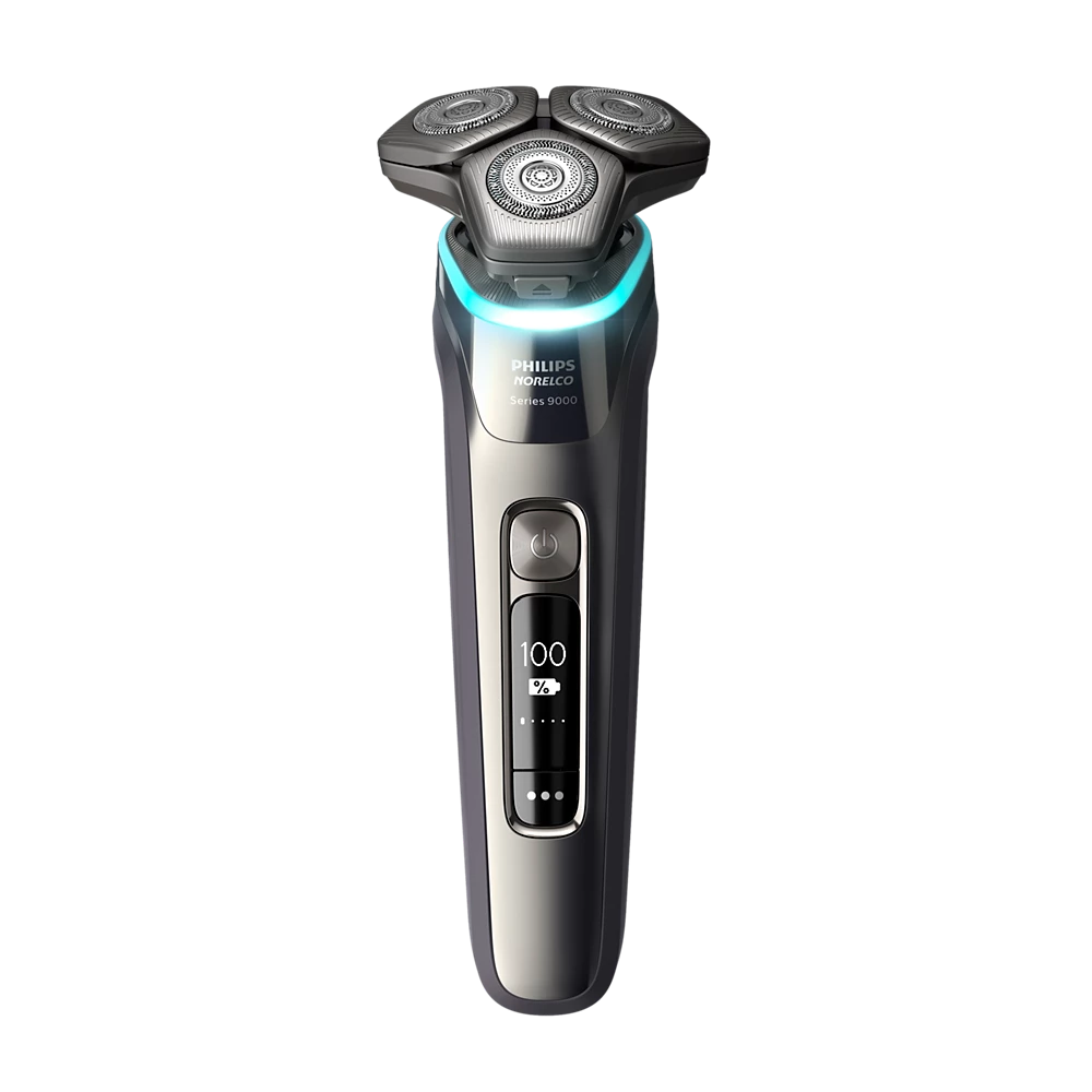Norelco Shaver 9800 Wet &amp; Dry electric shaver with SenseIQ (S9987/85)