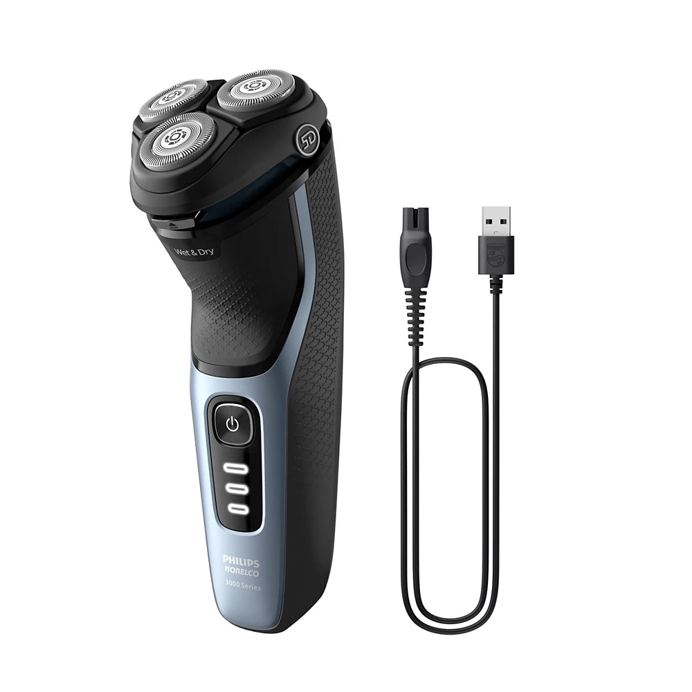 Norelco Shaver 3600 Wet &amp; Dry Electric Shaver (S3243/91)
