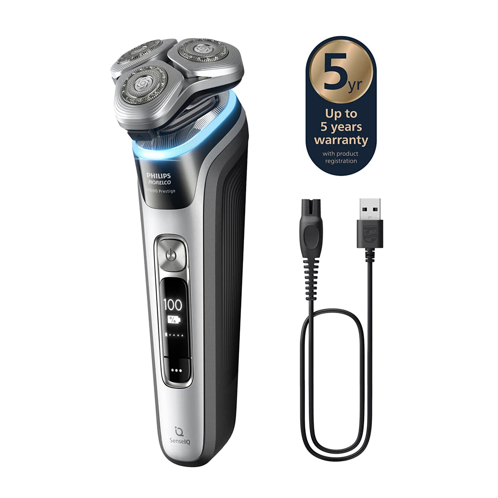 Norelco i9000 Prestige Wet&amp;Dry Electric Shaver with SenseIQ (XP9204/85)