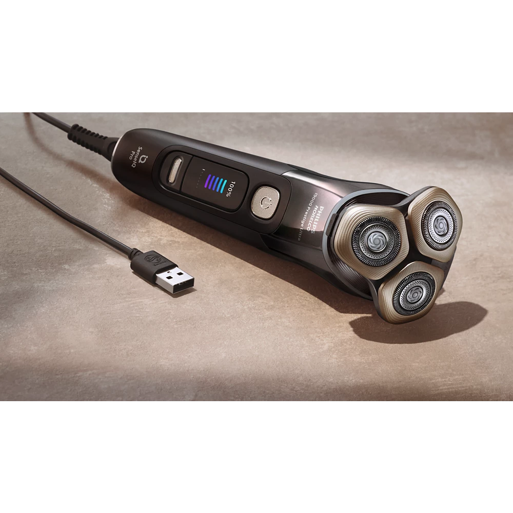 Norelco i9000 Prestige Ultra Wet&amp;Dry Electric Shaver with SenseIQ Pro (XP9405/84)