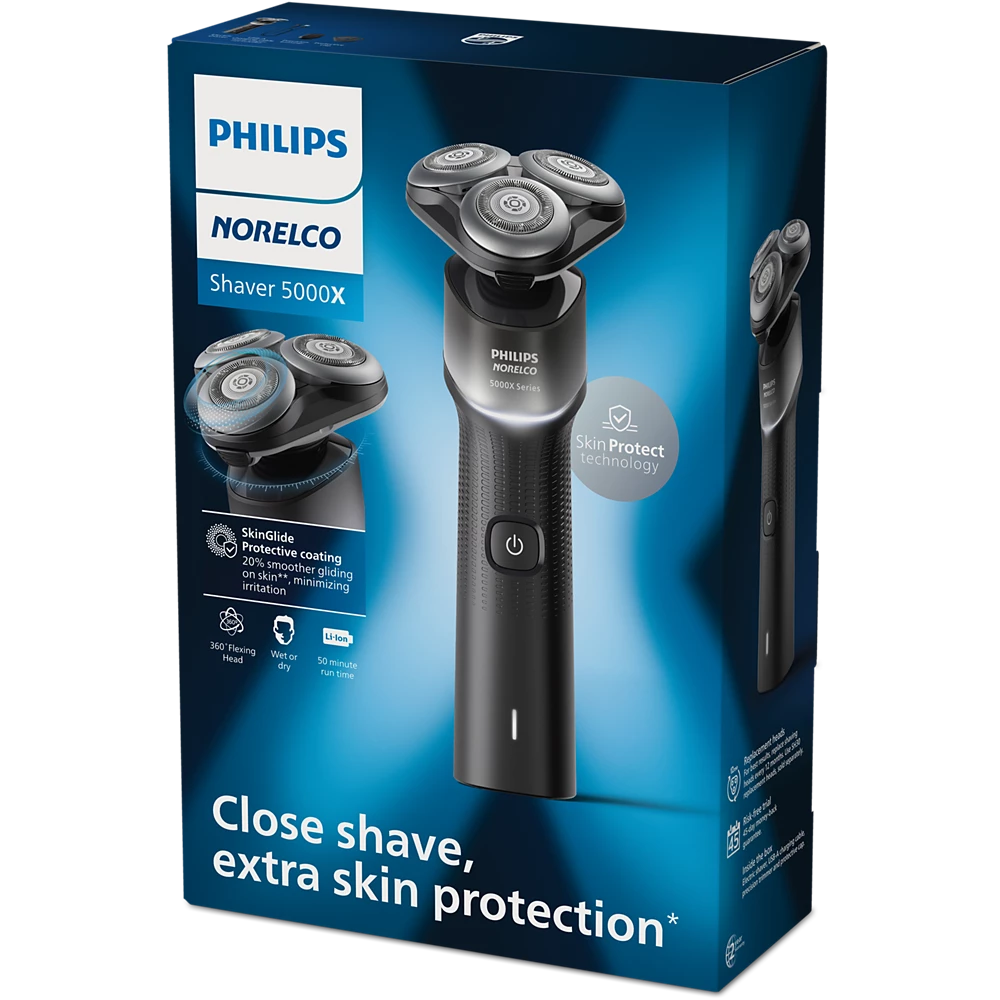 Norelco Shaver 5000X series Wet &amp; dry electric shaver (X5004/84)