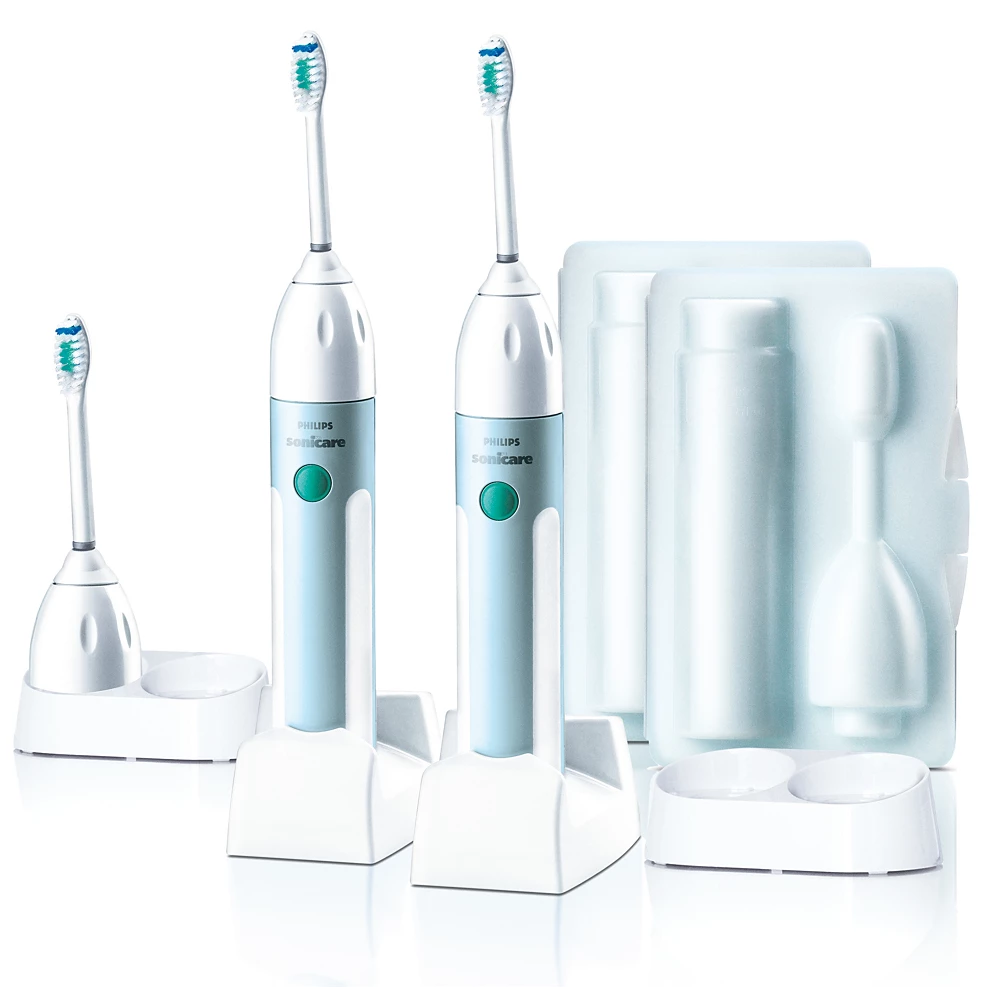Sonicare Essence Two sonic electric toothbrushes (HX5853/71)