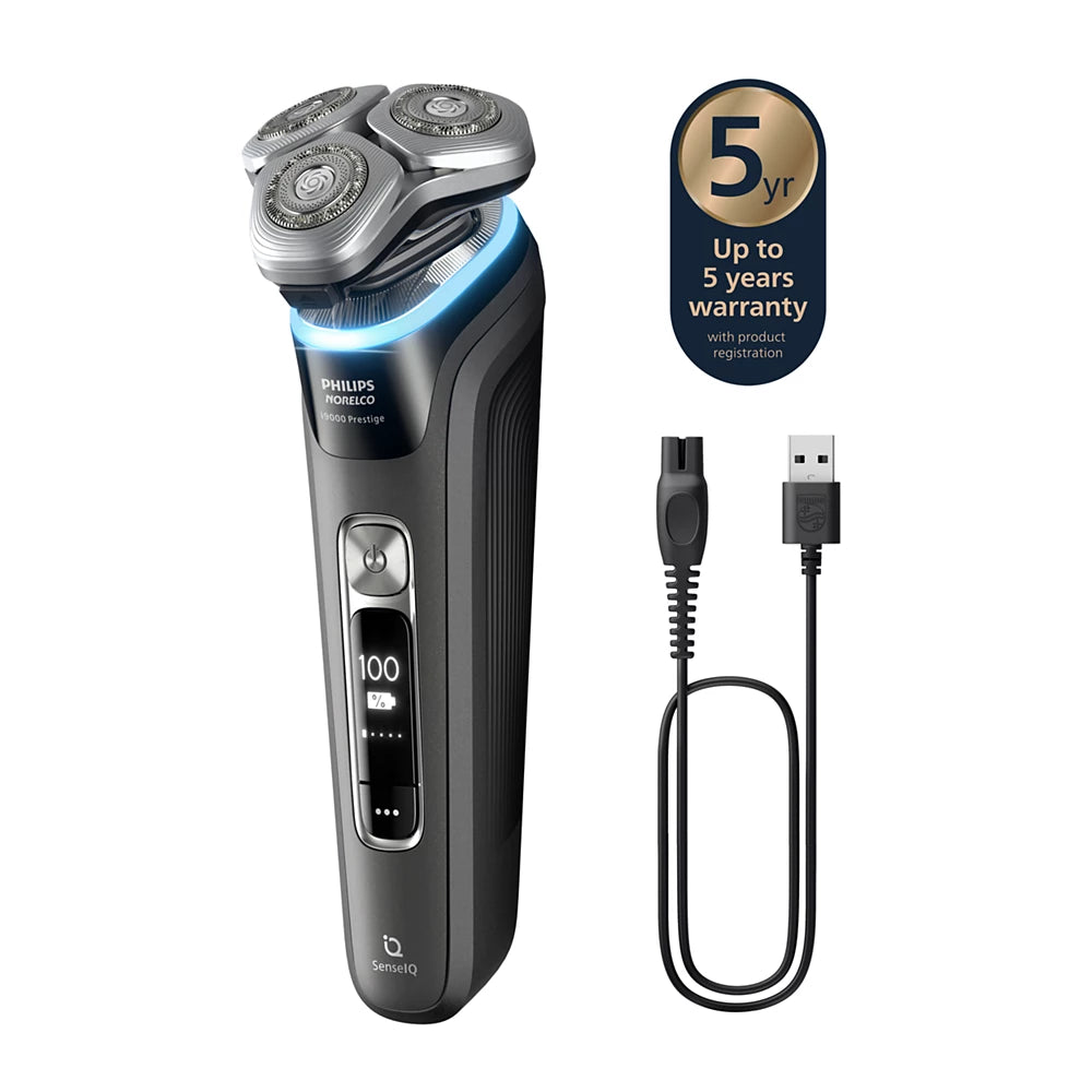 Norelco i9000 Prestige Wet&amp;Dry Electric Shaver with SenseIQ (XP9200/82)