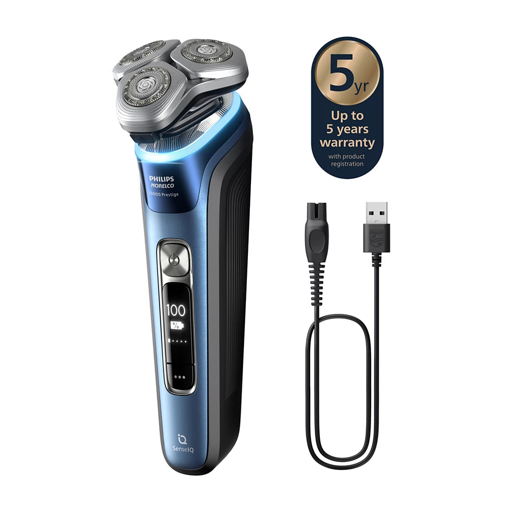 Norelco i9000 Prestige Wet&amp;Dry Electric Shaver with SenseIQ (XP9201/88)