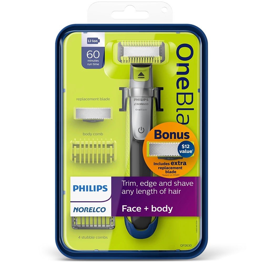 Norelco OneBlade Face + Body (QP2630/72)