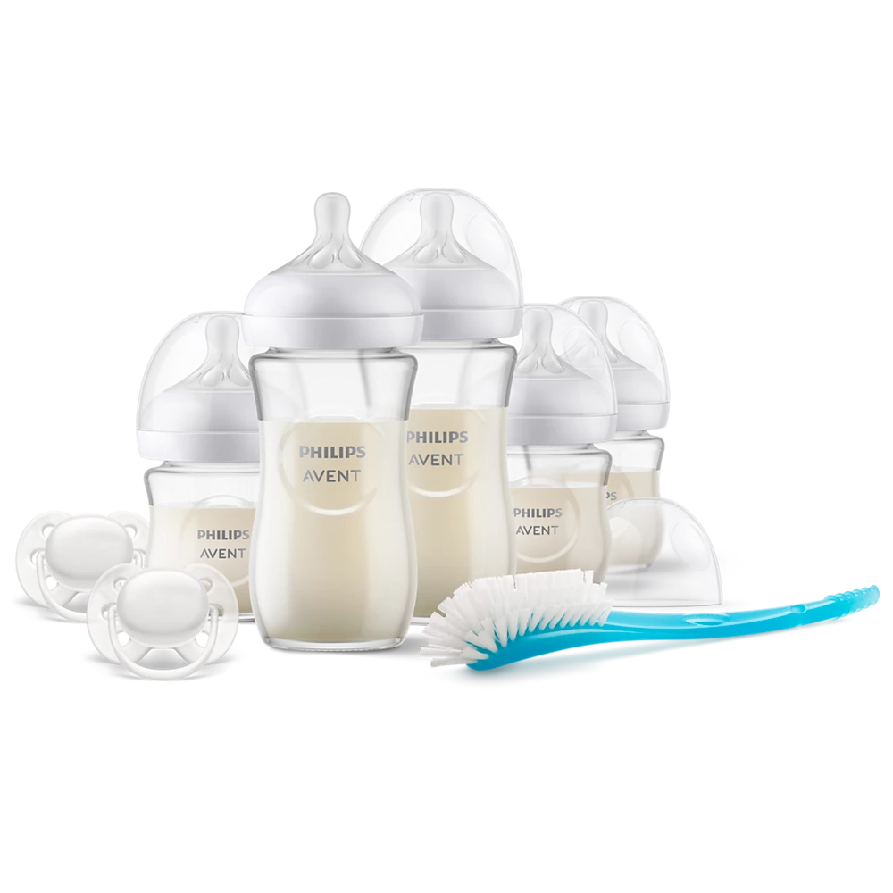 Avent Natural Response Newborn Glass Gift Set (SCD879/11)