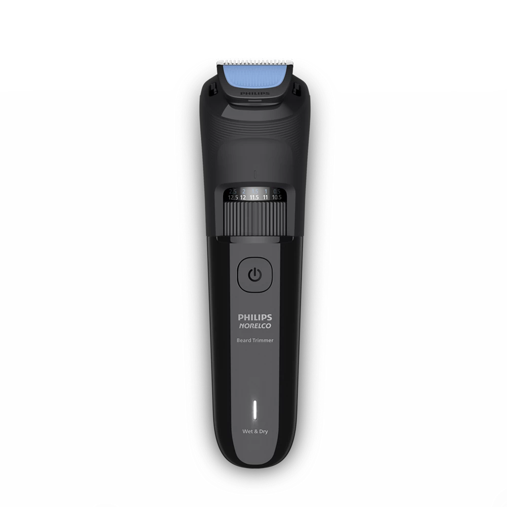 Norelco Beard Trimmer 3000 Series Beard grooming with rounded tip blades (BT3620/40)