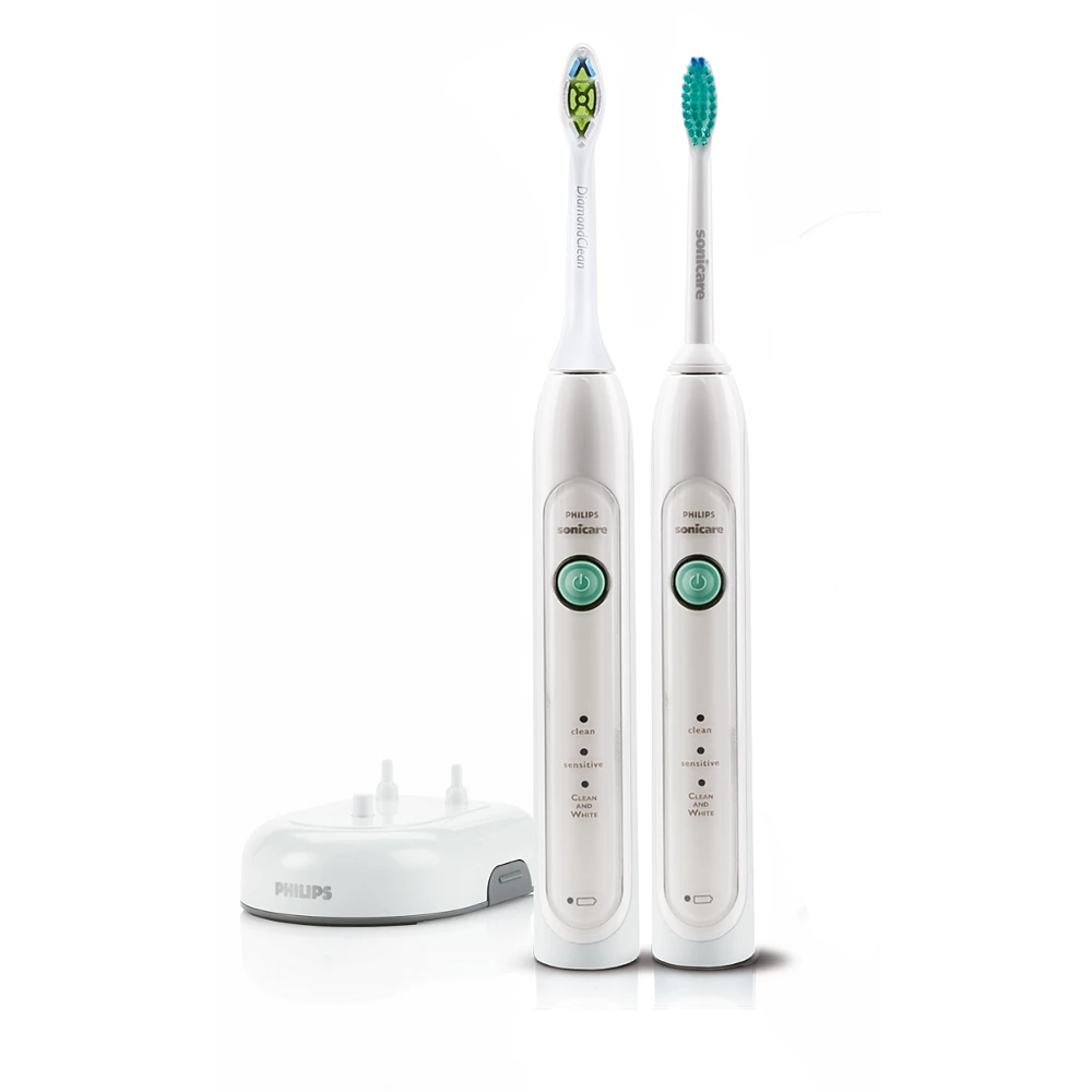 Sonicare HealthyWhite Two sonic electric toothbrushes (HX6732/33)