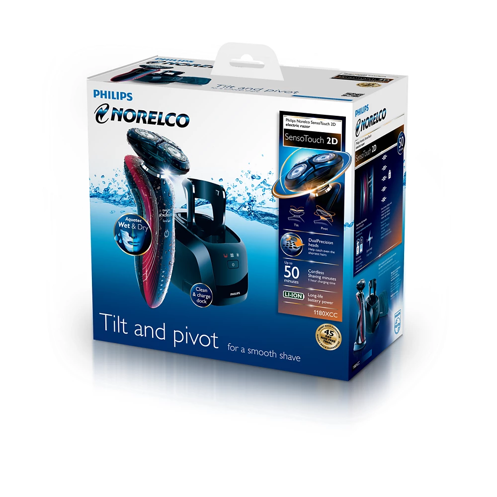 Norelco Shaver 6900 Wet &amp; dry electric shaver Series 6000 (1180X/42)