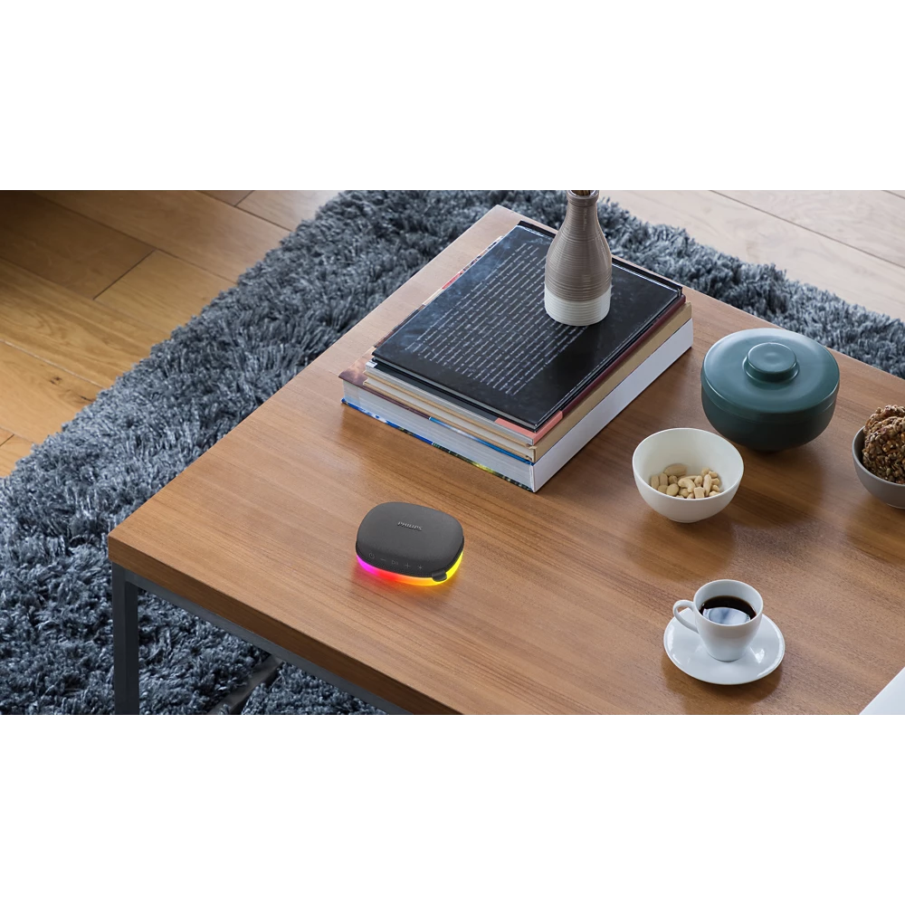 Bluetooth speaker with lights (TAS2307BK/00)