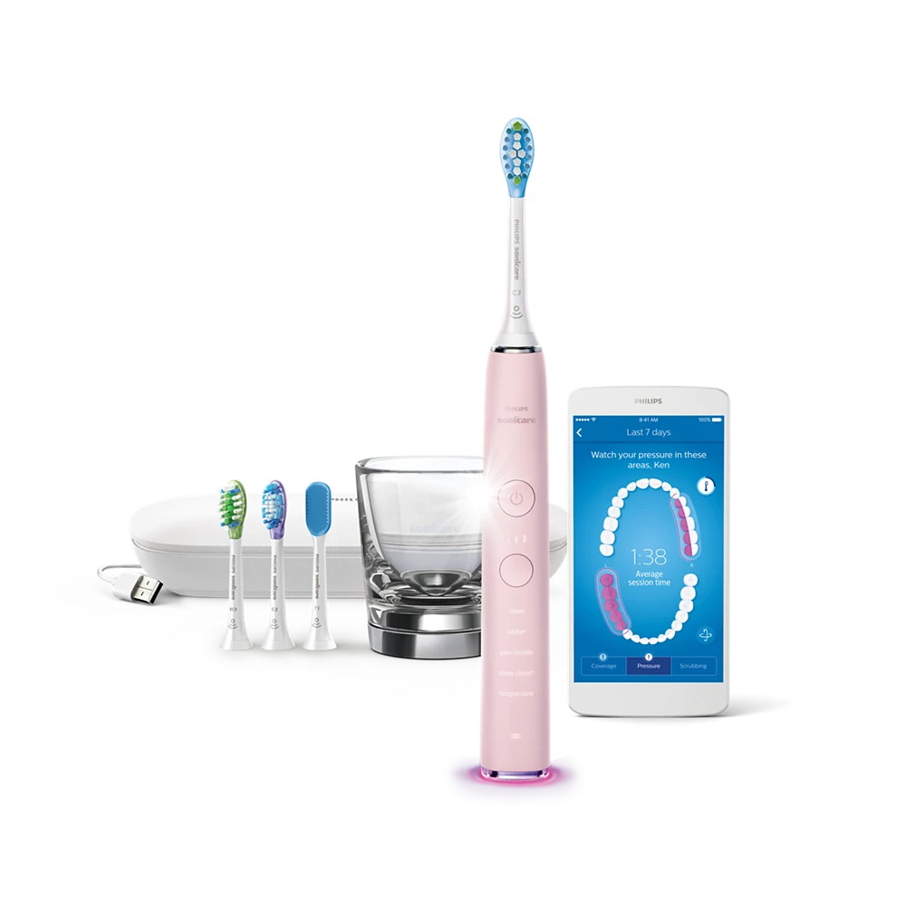 Sonicare DiamondClean Smart 9500 Sonic electric toothbrush with app (HX9924/21)