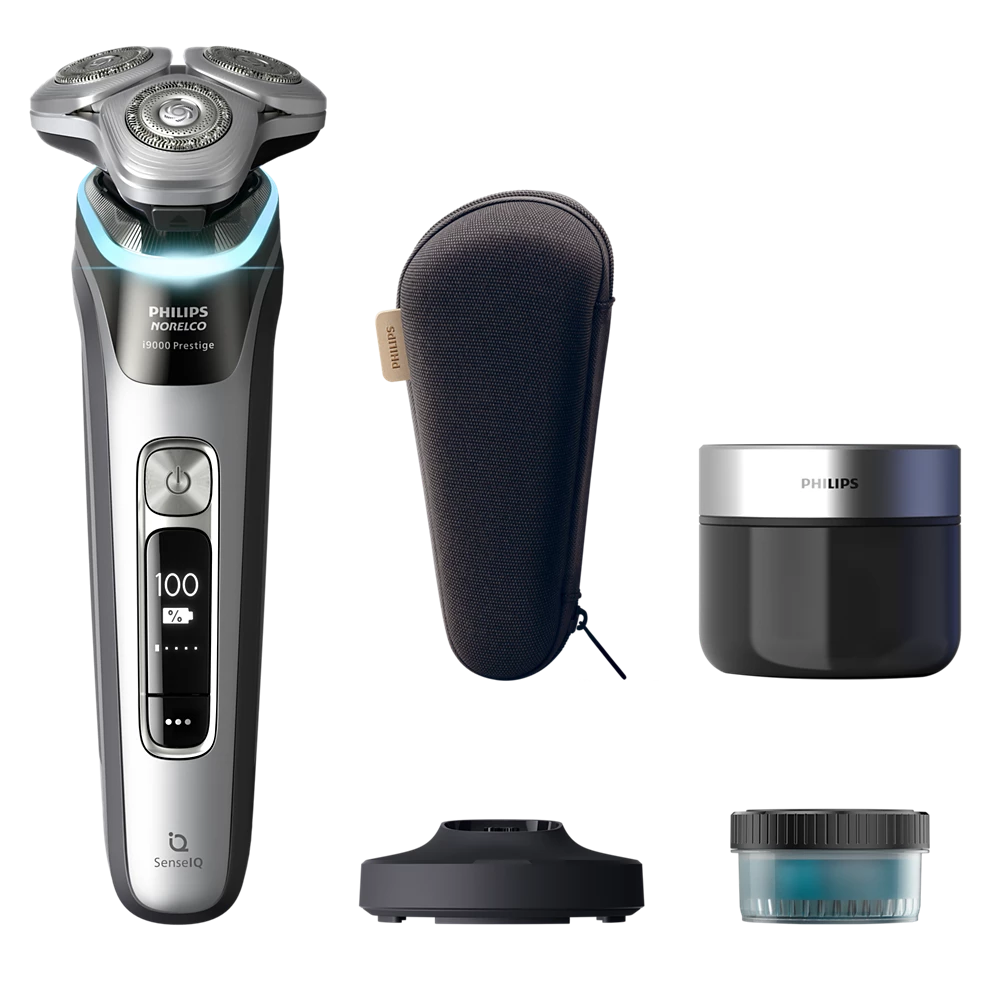 Norelco i9000 Prestige Wet&amp;Dry Electric Shaver with SenseIQ (XP9204/85)