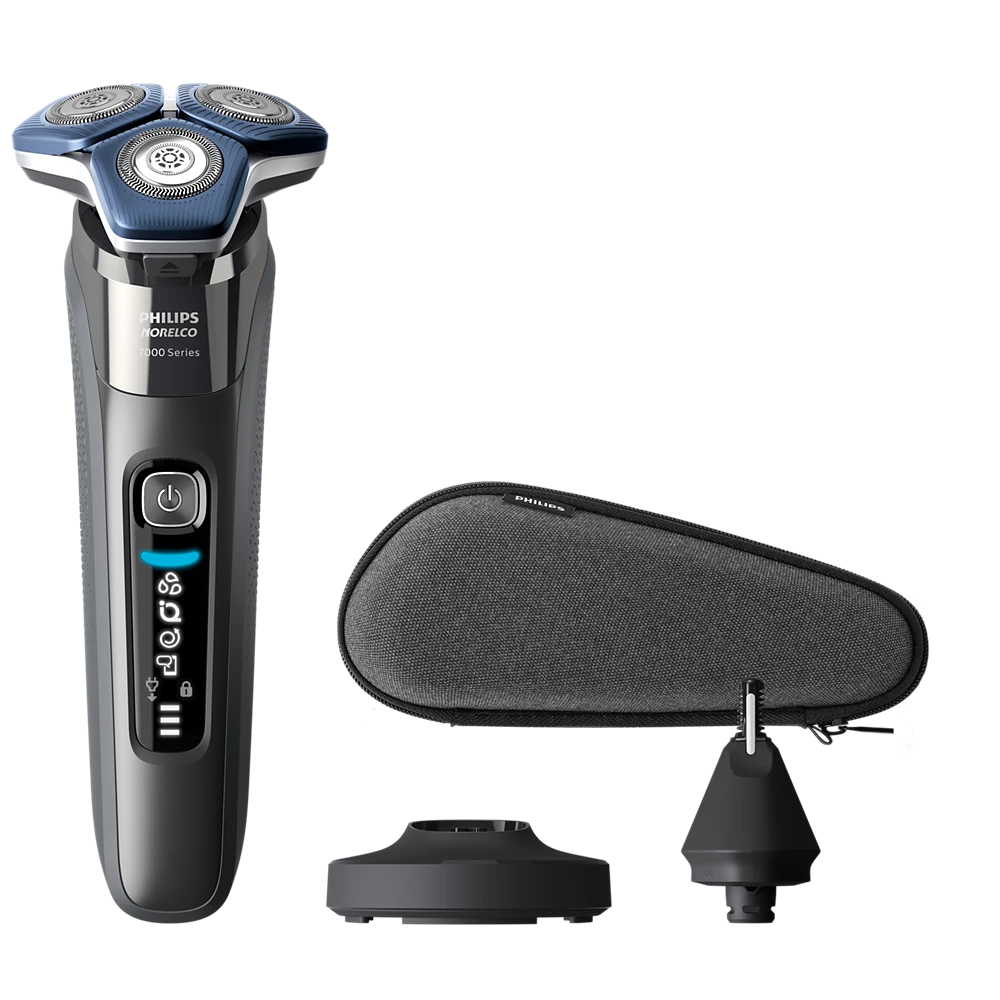 Norelco Shaver series 7000 Wet &amp; Dry electric shaver (S7887/92)