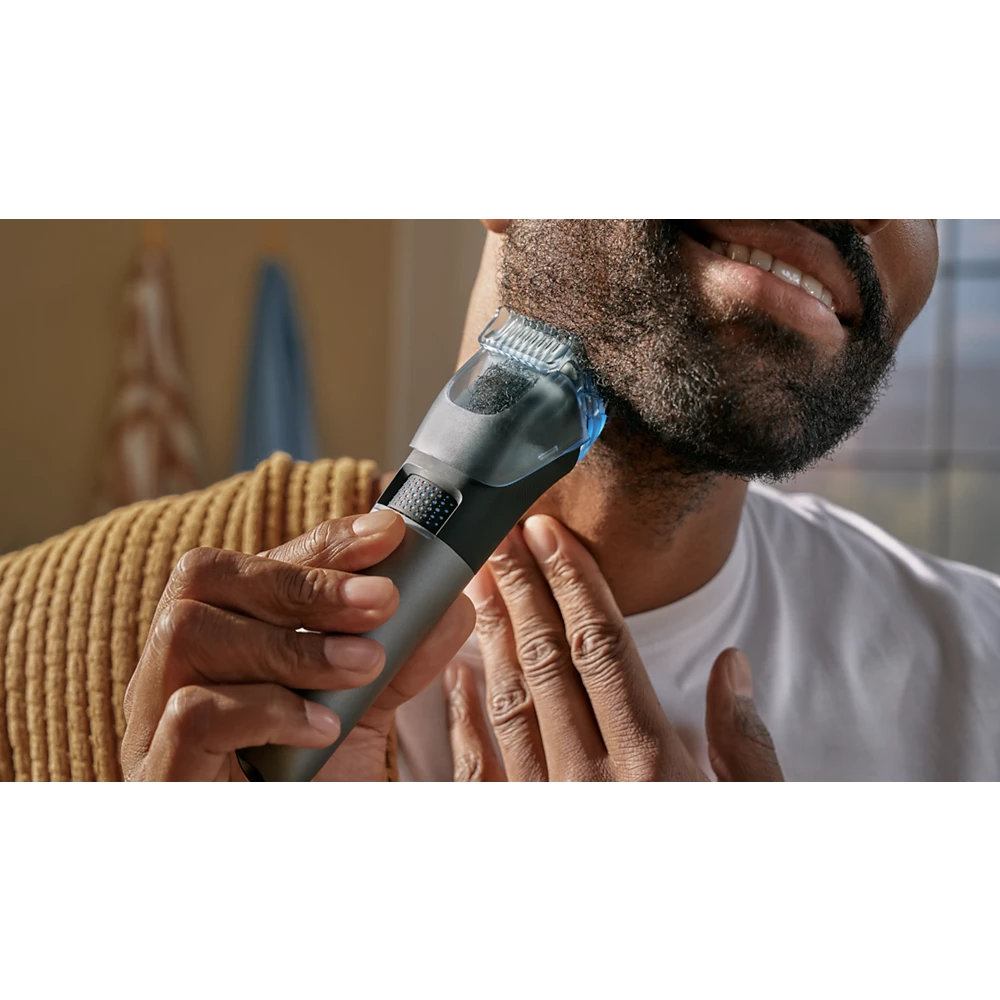 Norelco Beard Trimmer 7000 Series Beard styling with hair collector (BT7670/40)