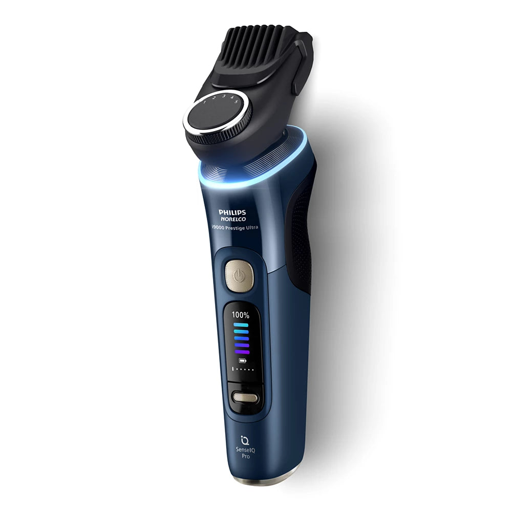 Norelco i9000 Prestige Ultra Wet&amp;Dry Electric Shaver with SenseIQ Pro (XP9401/92)