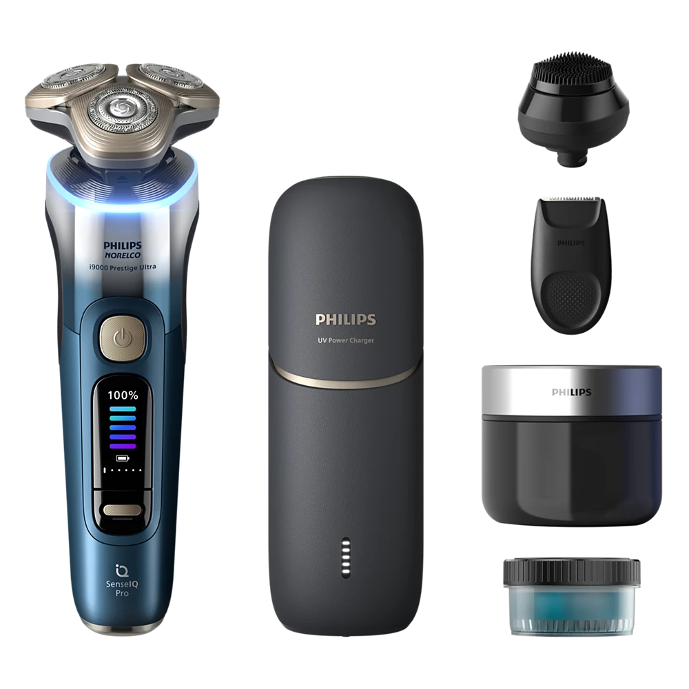 Norelco Limited i9000 Prestige Ultra Day &amp; Night Electric Shaver (XP9406/93)