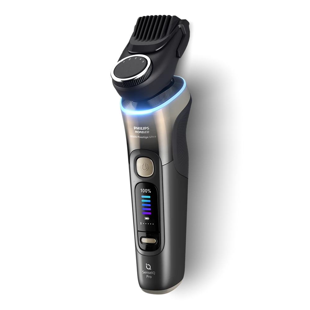 Norelco i9000 Prestige Ultra Wet&amp;Dry Electric Shaver with SenseIQ Pro (XP9405/99)